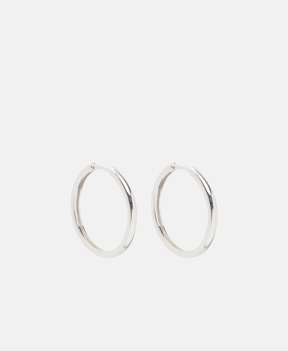 Lawrence Grey Jewelry Obručové náušnice Stříbrná 1