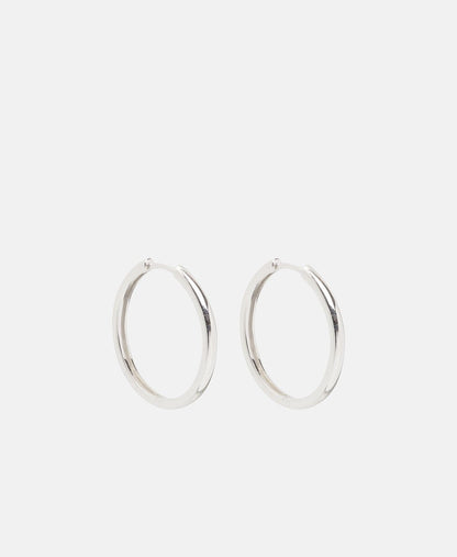Lawrence Grey Jewelry Obručové náušnice Stříbrná 1