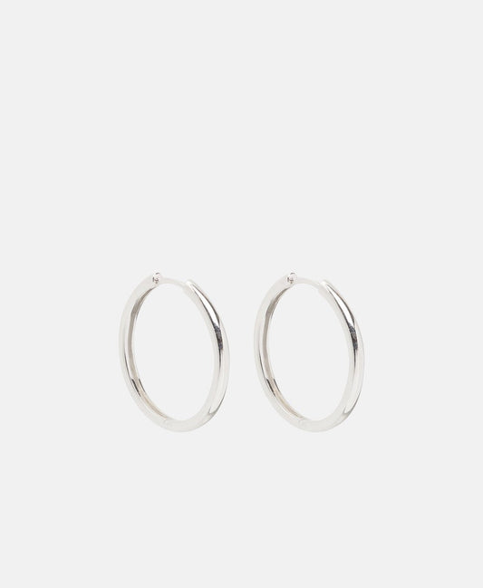 Lawrence Grey Jewelry Obručové náušnice Stříbrná 1
