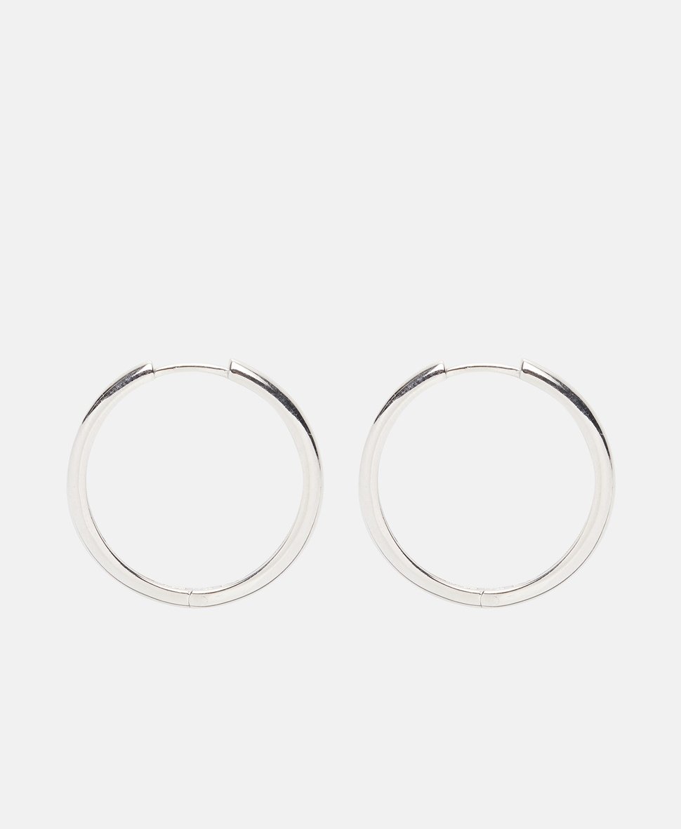 Lawrence Grey Jewelry Obručové náušnice Stříbrná 2