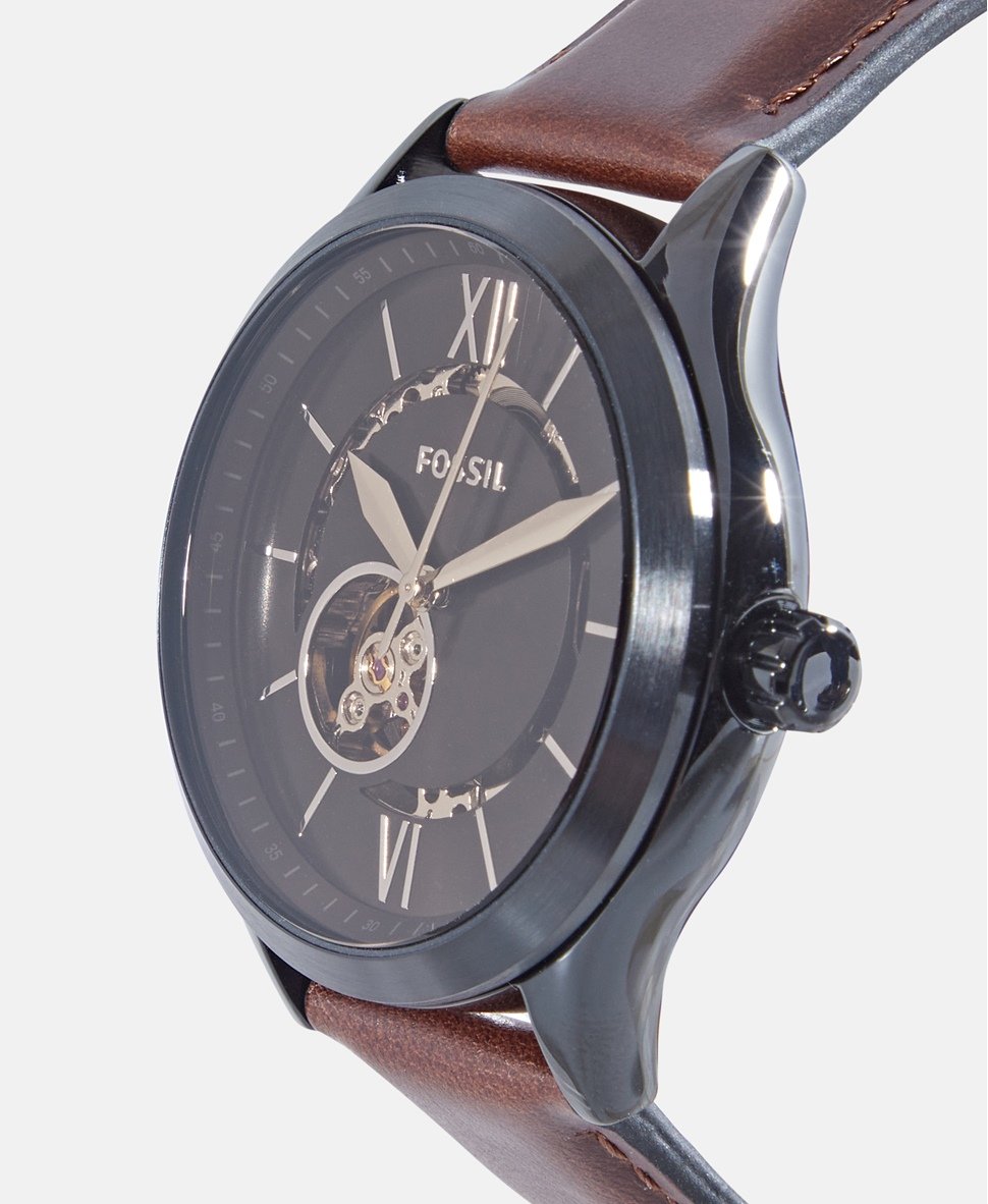 Fossil automatické hodinky Hnědá 2