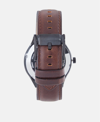Fossil automatické hodinky Hnědá 3