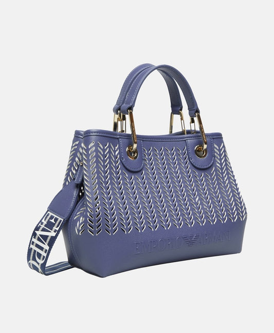 Emporio Armani kabelka tote Královsky modrá 1