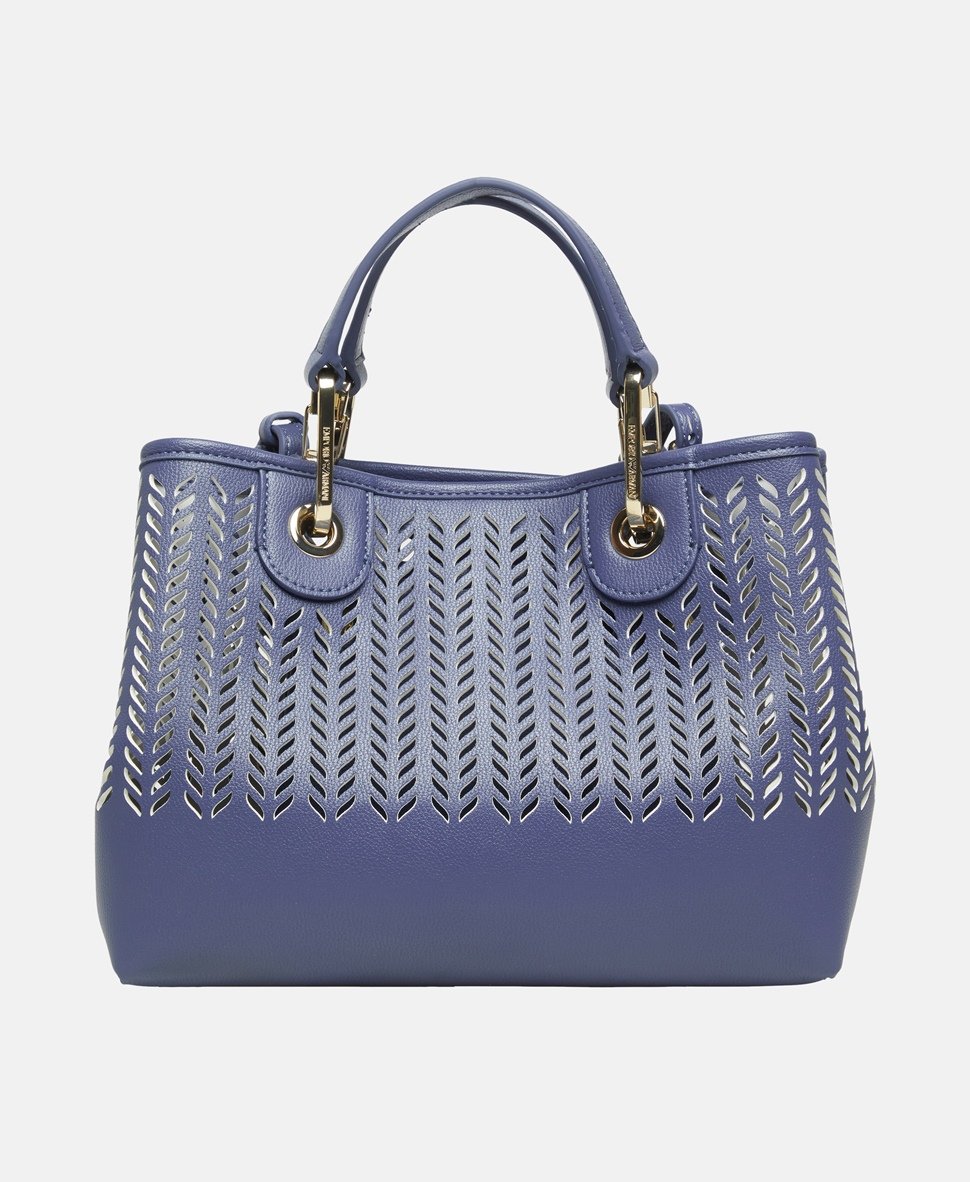 Emporio Armani kabelka tote Královsky modrá 4