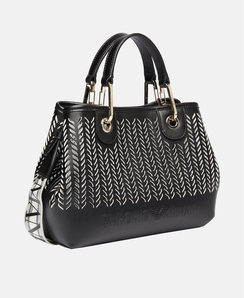 Emporio Armani kabelka tote Černá 1