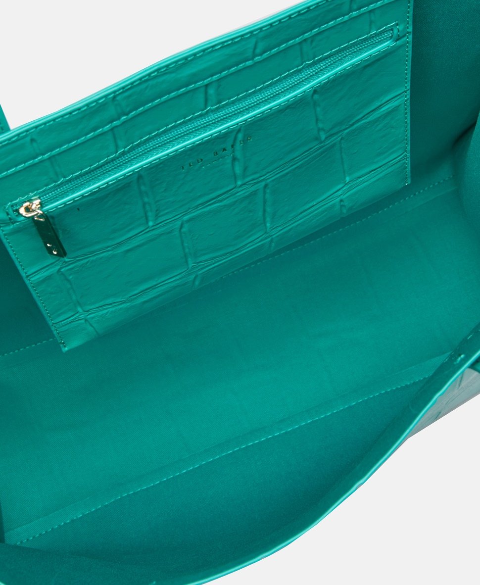 Ted Baker kabelka shopper Tyrkysová 3