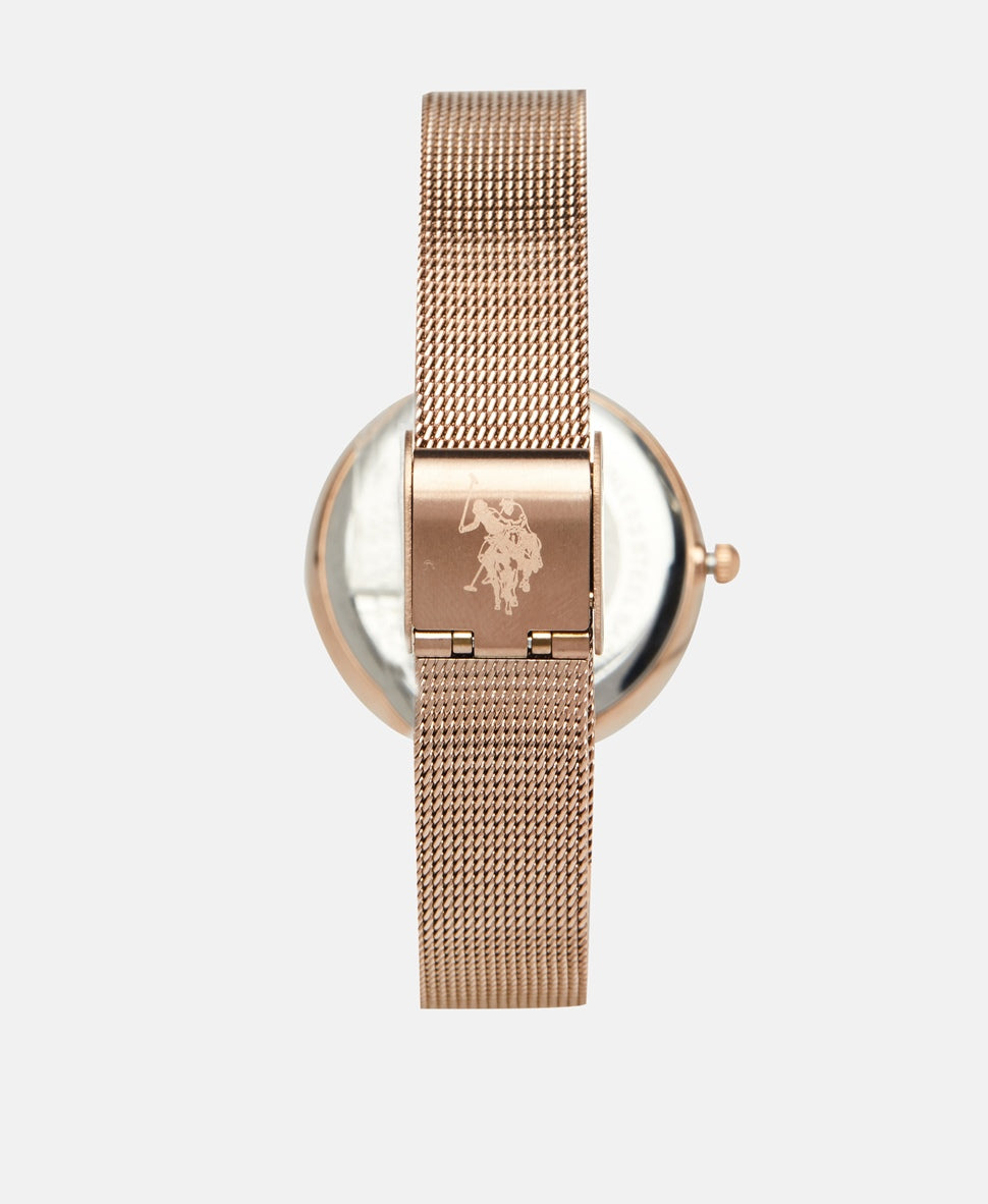 U.S. Polo Assn. hodinky Růžově zlatá 3