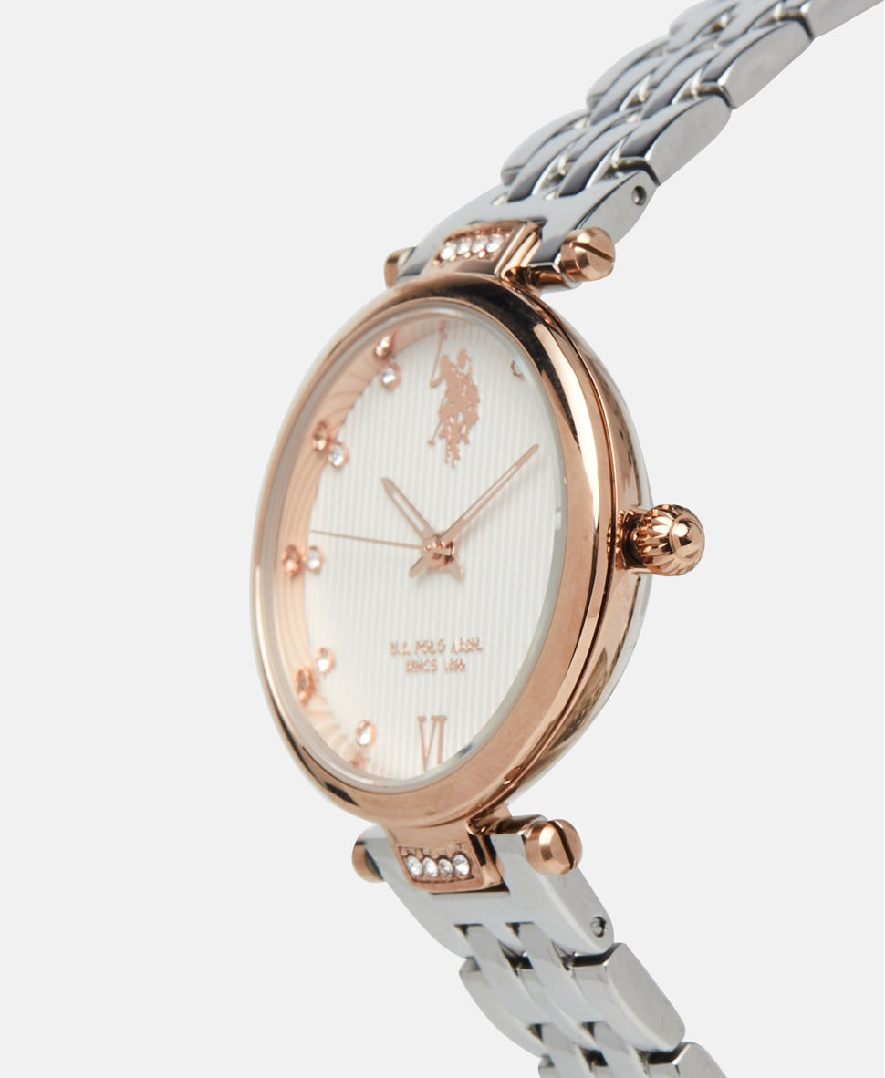 U.S. Polo Assn. hodinky Stříbrná 2