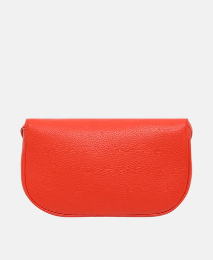 Coccinelle Kožená messenger taška Červená 4