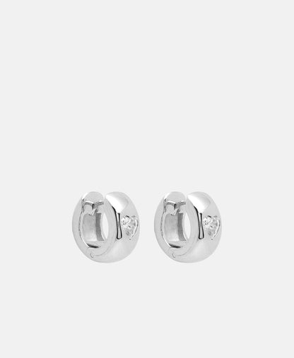 Lawrence Grey Jewelry Obručové náušnice Stříbrná 1