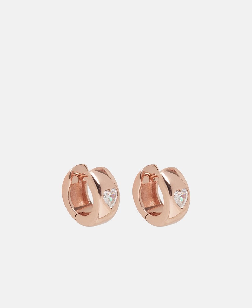Lawrence Grey Jewelry Obručové náušnice Růžově zlatá 1