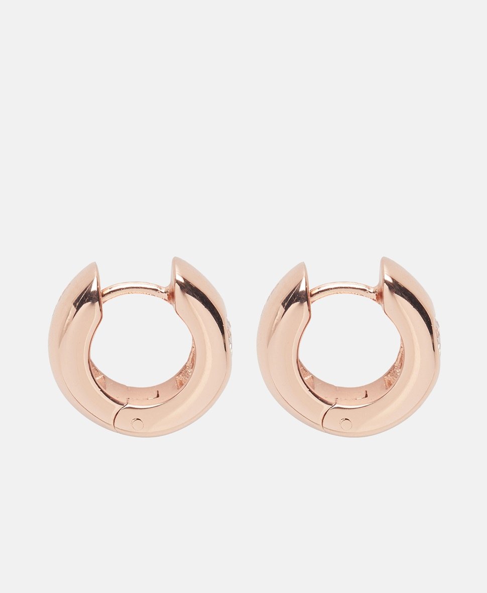 Lawrence Grey Jewelry Obručové náušnice Růžově zlatá 2