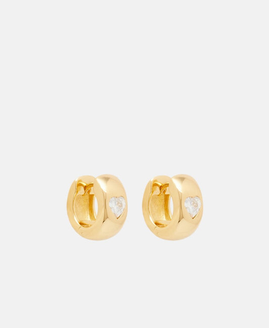 Lawrence Grey Jewelry Obručové náušnice Zlatá 1