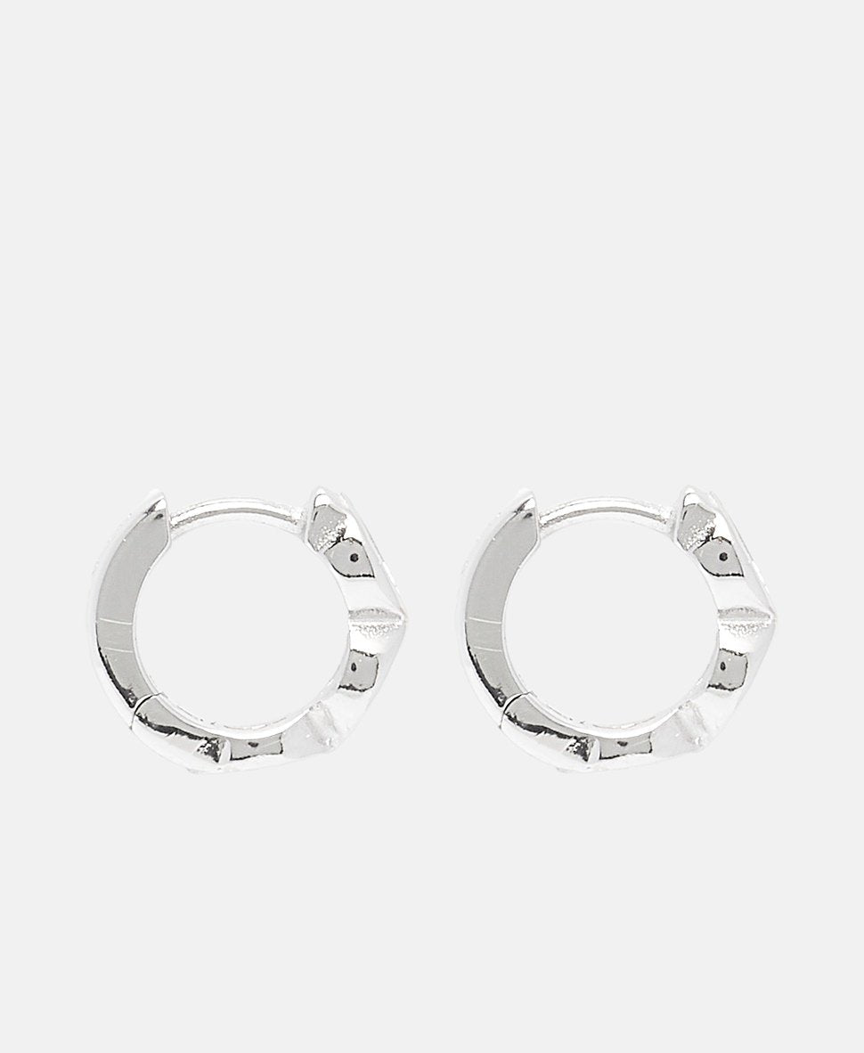 Lawrence Grey Jewelry Obručové náušnice Stříbrná 2