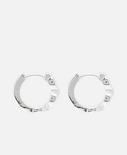 Lawrence Grey Jewelry Obručové náušnice Stříbrná 2