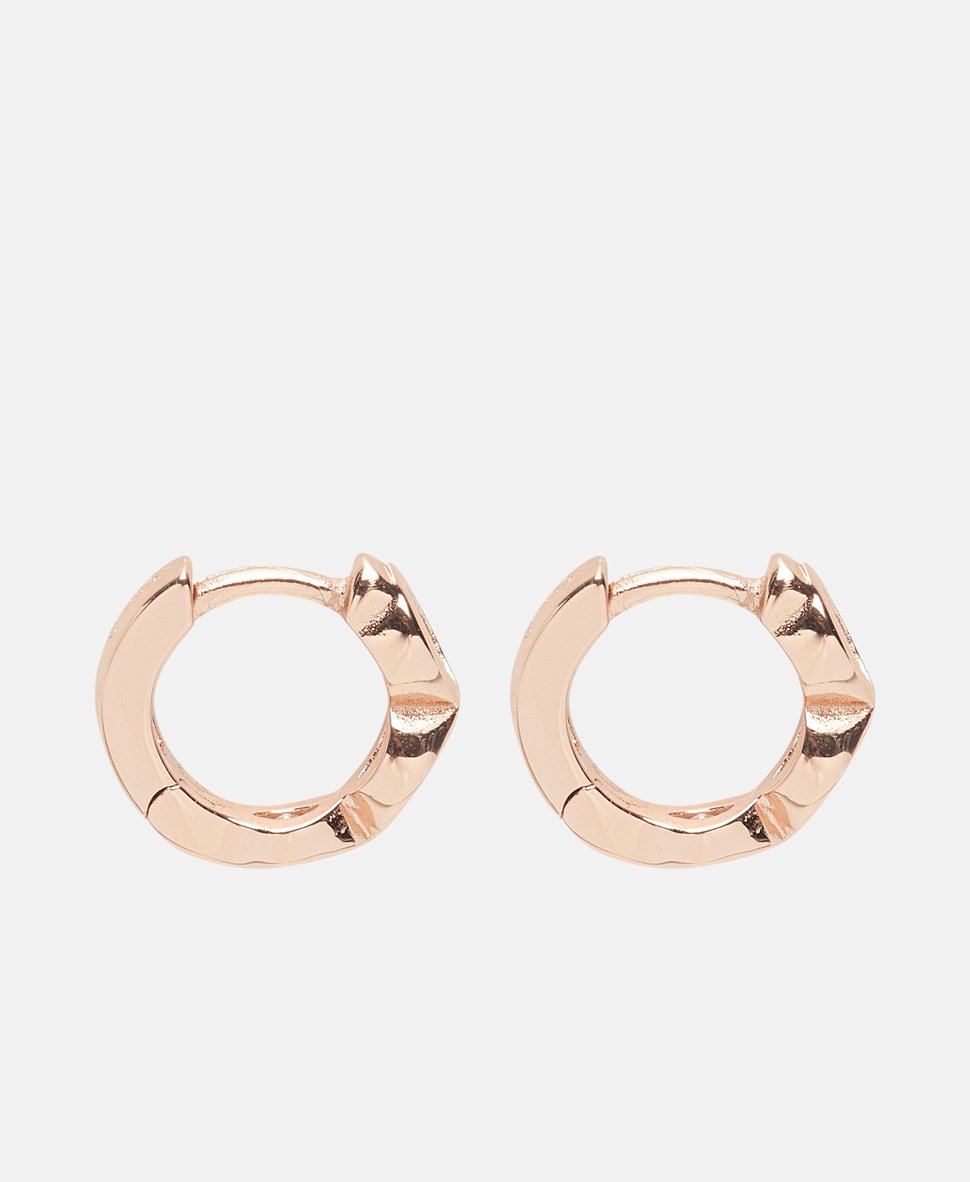 Lawrence Grey Jewelry Obručové náušnice Růžově zlatá 2