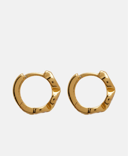Lawrence Grey Jewelry Obručové náušnice Zlatá 2