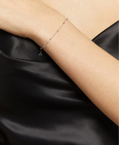 Lawrence Grey Jewelry řetízkový náramek Stříbrná 3