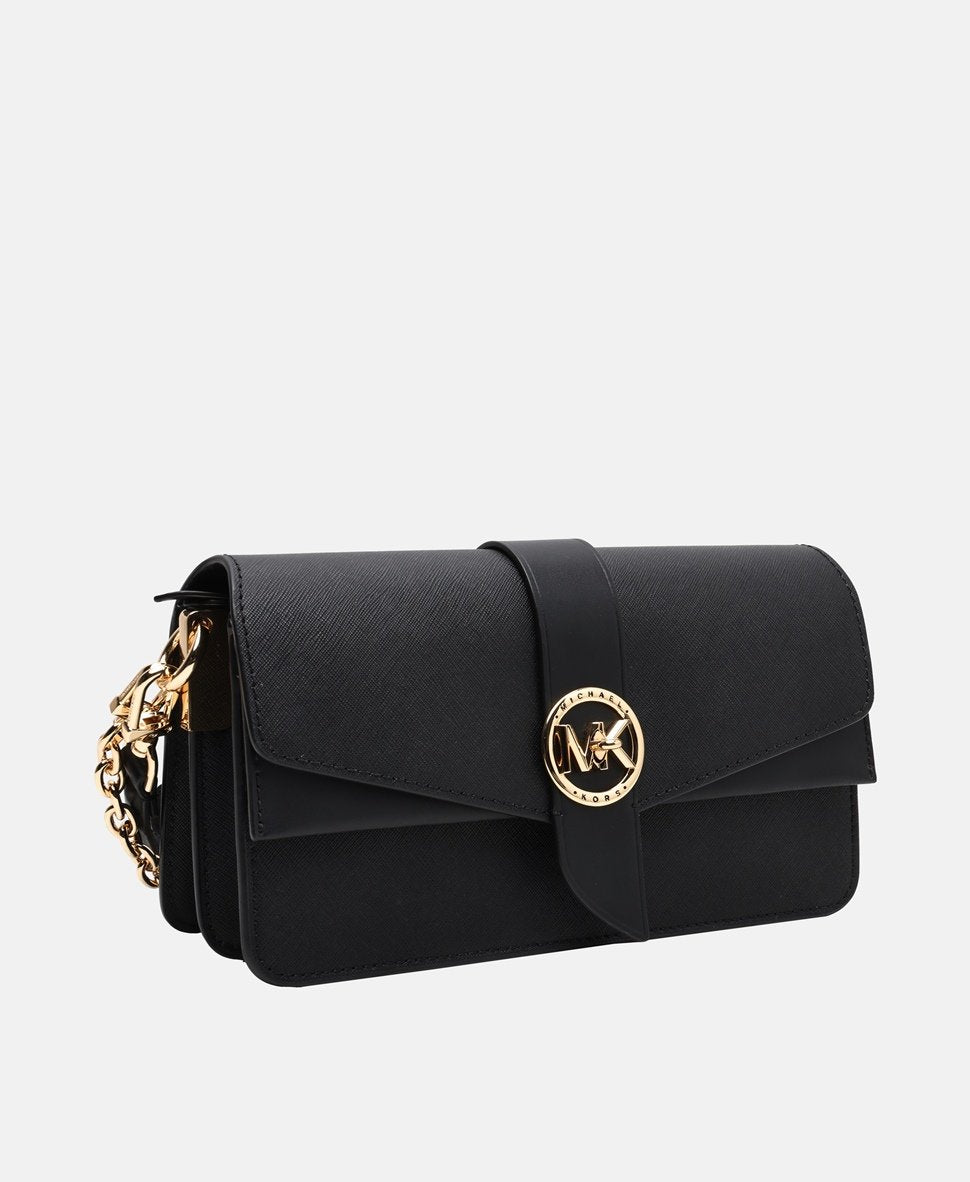 Michael Michael Kors kožená kabelka Černá 1
