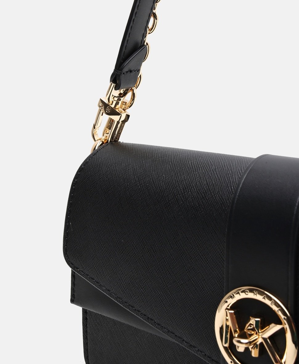 Michael Michael Kors kožená kabelka Černá 2