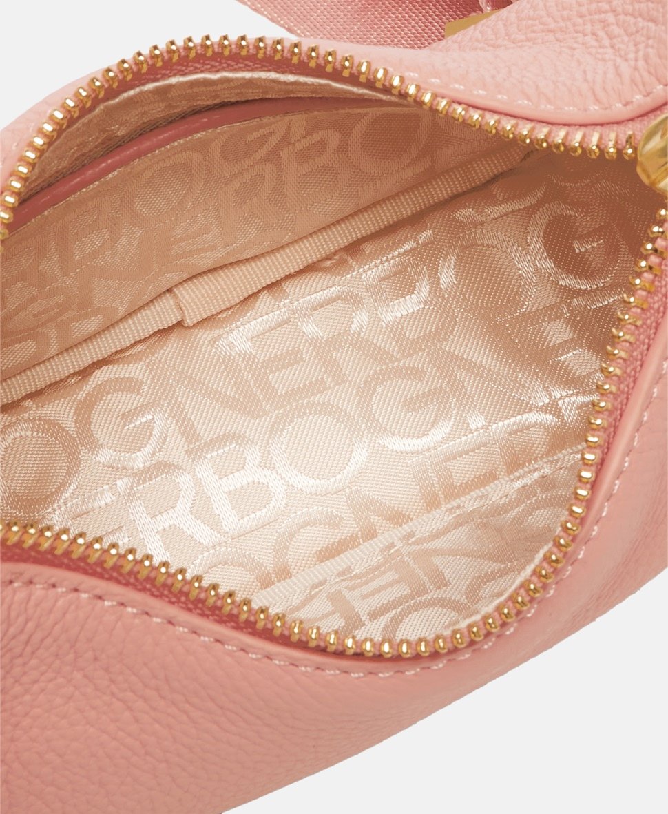 Bogner Kožená messenger taška Růžová 3