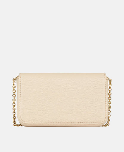 Furla Kožená kabelka přes rameno Ovesná 4