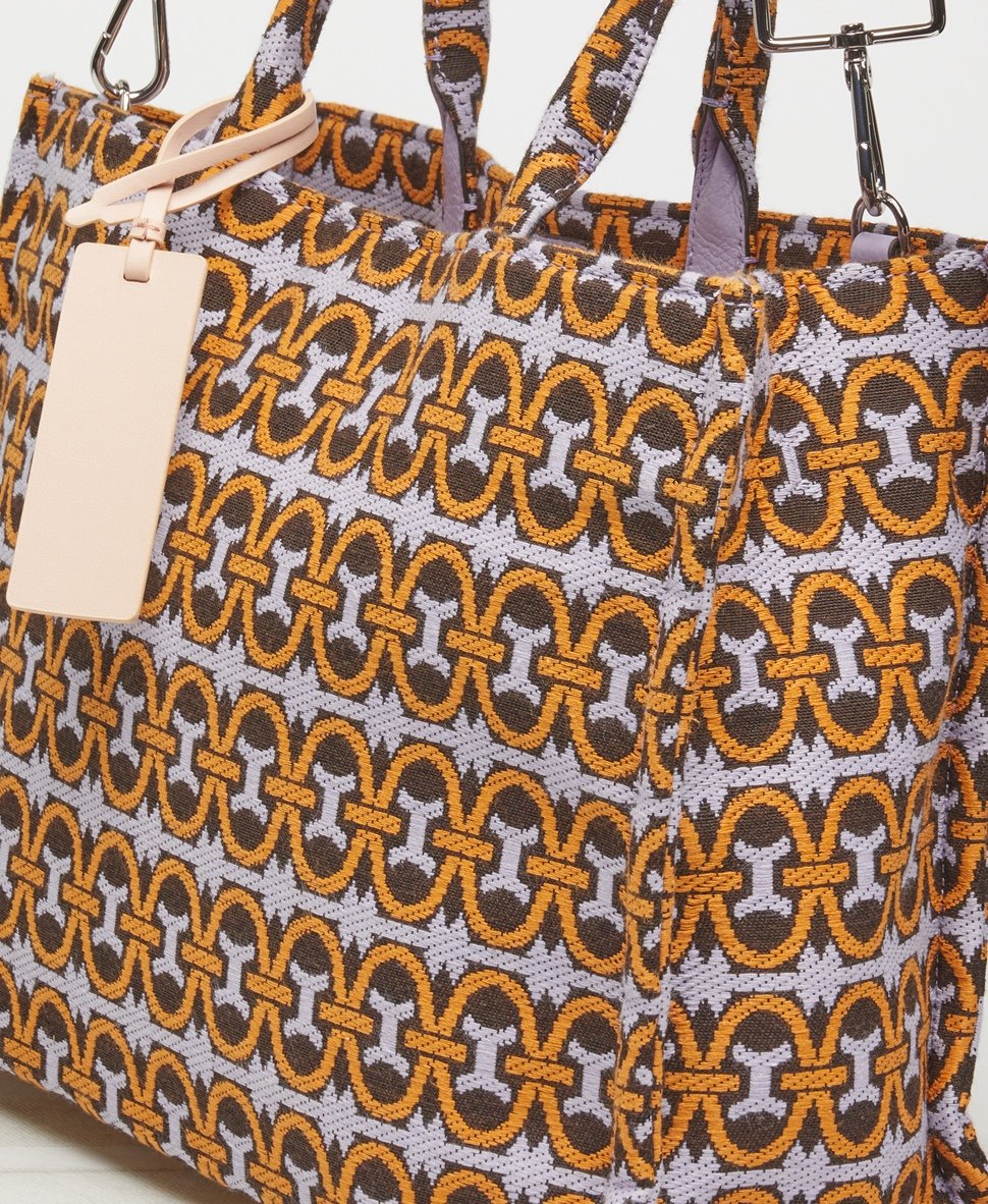 Coccinelle kabelka shopper Oranžová 2
