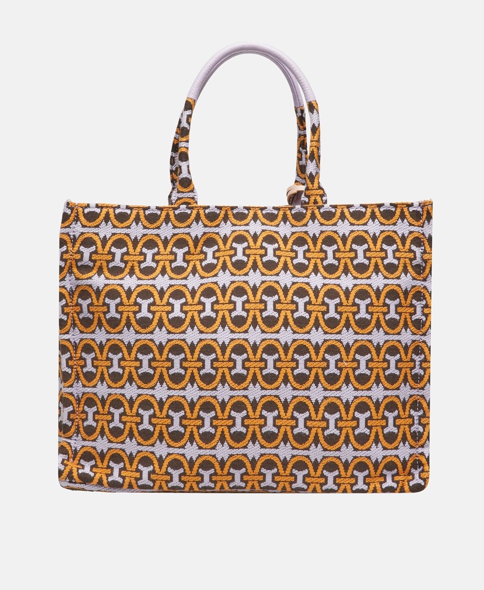 Coccinelle kabelka shopper Oranžová 4