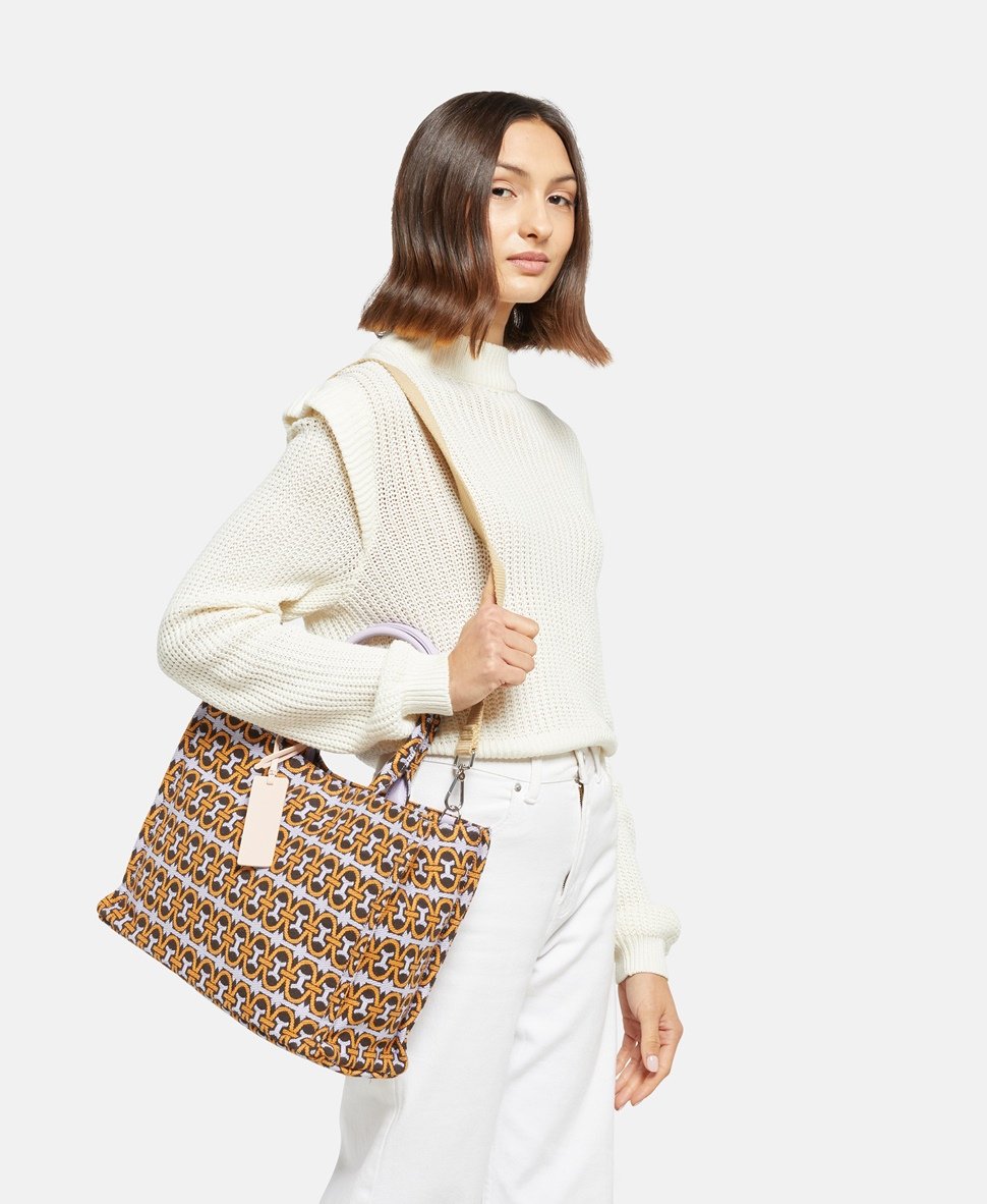 Coccinelle kabelka shopper Oranžová 5