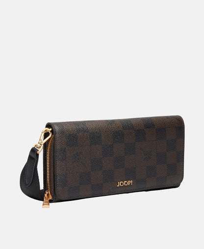 Joop! Kožená messenger taška Černá káva 1