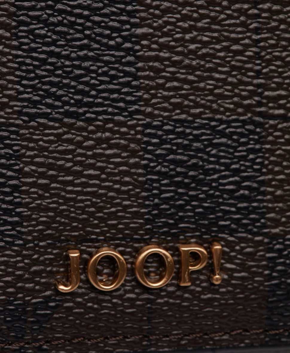 Joop! Kožená messenger taška Černá káva 2