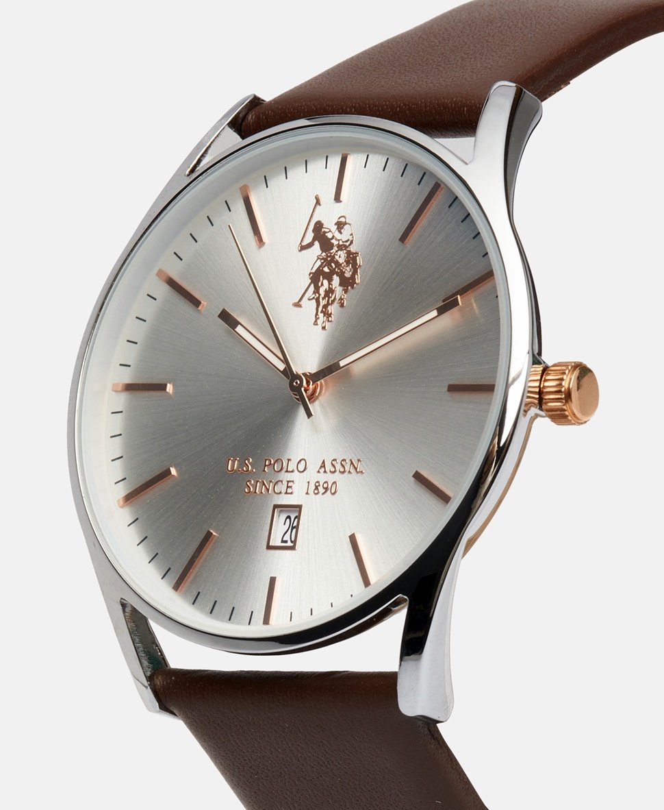 U.S. Polo Assn. hodinky Stříbrná 2