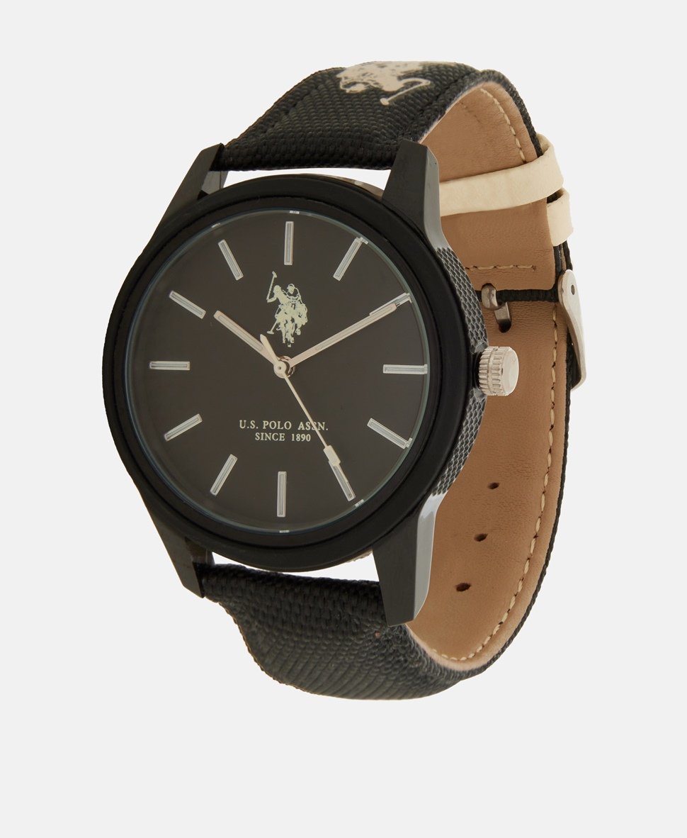 U.S. Polo Assn. hodinky Černá 1