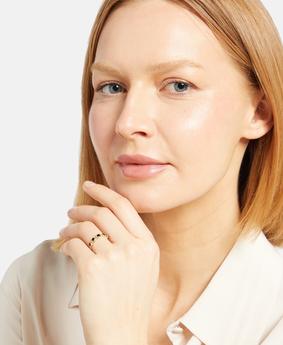 Lawrence Grey Fine Jewelry prsten Černá 3