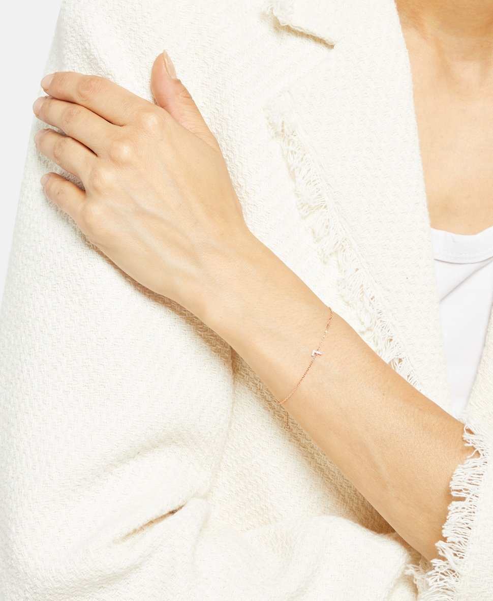 Lawrence Grey Fine Jewelry diamantový náramek Růžově zlatá 3