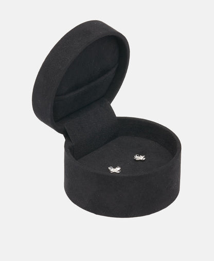 Diamanta diamantové puzetové náušnice Bílé zlato 3