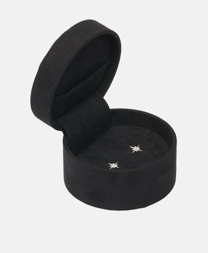 Diamanta diamantové puzetové náušnice Bílé zlato 3