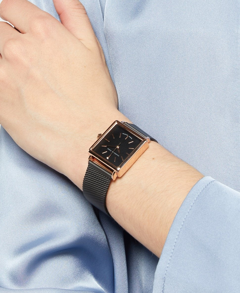 Isabella Ford hodinky s diamantem Růžově zlatá 4