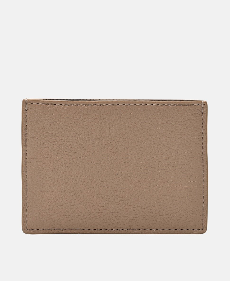 Emporio Armani kožené pouzdro na karty Světle růžová 2