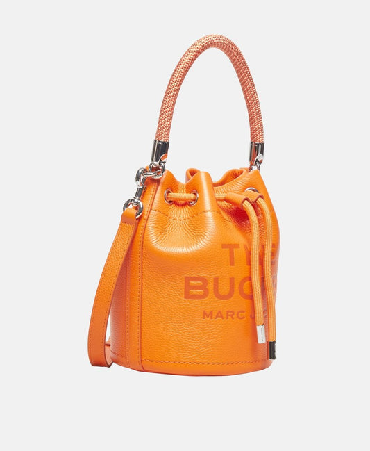 Marc Jacobs kožená hobo kabelka Terakotová 1