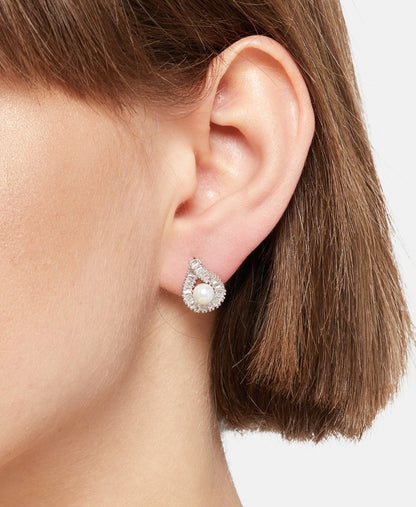 Lawrence Grey Jewelry Puzetové náušnice Stříbrná 3