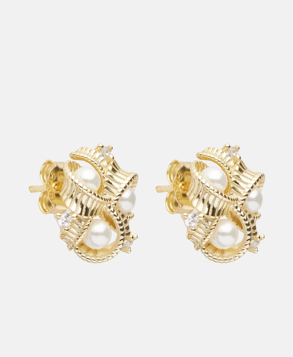 Lawrence Grey Jewelry náušnice Zlatá 1