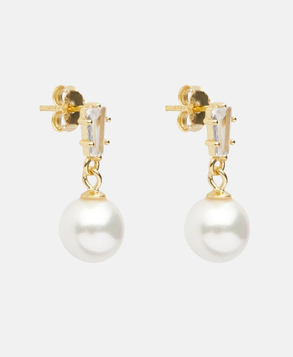 Lawrence Grey Jewelry Puzetové náušnice Zlatá 1