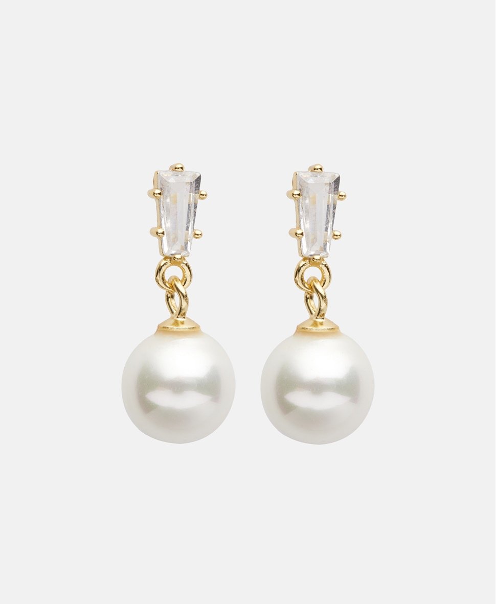 Lawrence Grey Jewelry Puzetové náušnice Zlatá 2