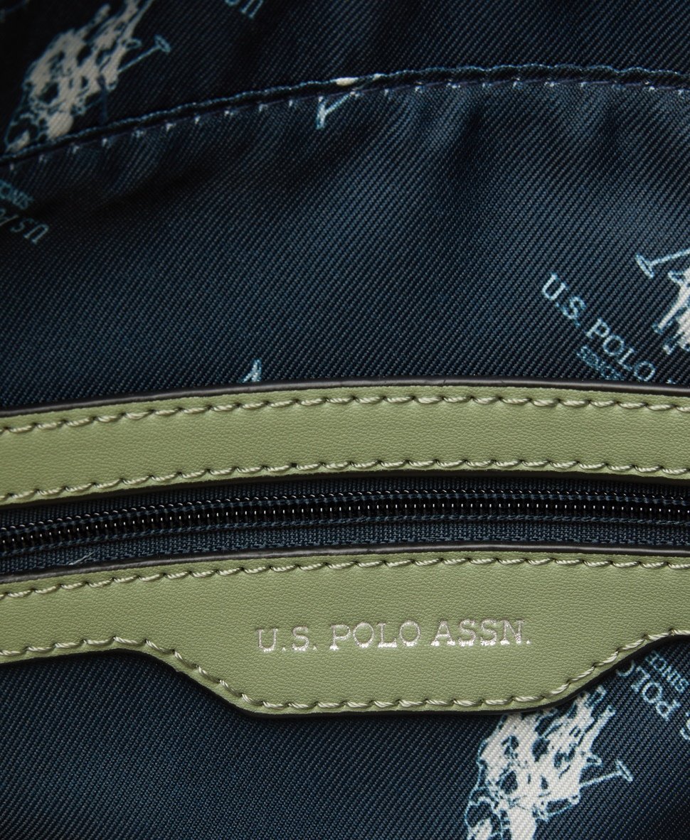 U.S. Polo Assn. kabelka přes rameno Zelená 3