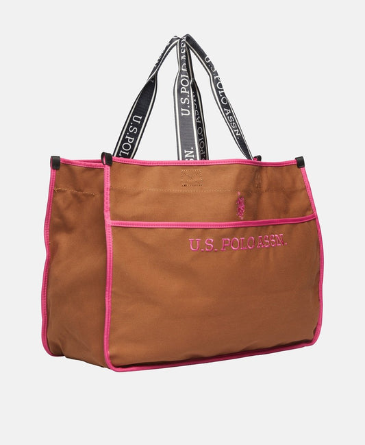 U.S. Polo Assn. kabelka tote Hnědá 1