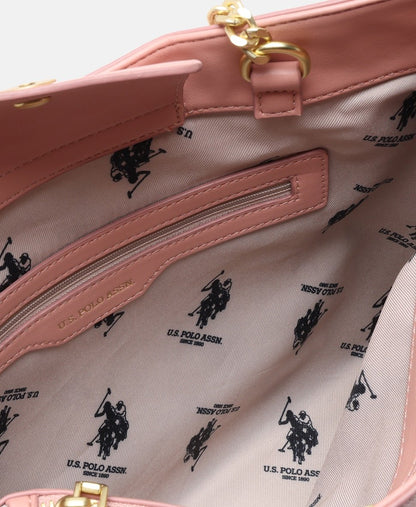 U.S. Polo Assn. kabelka shopper Růžová 3