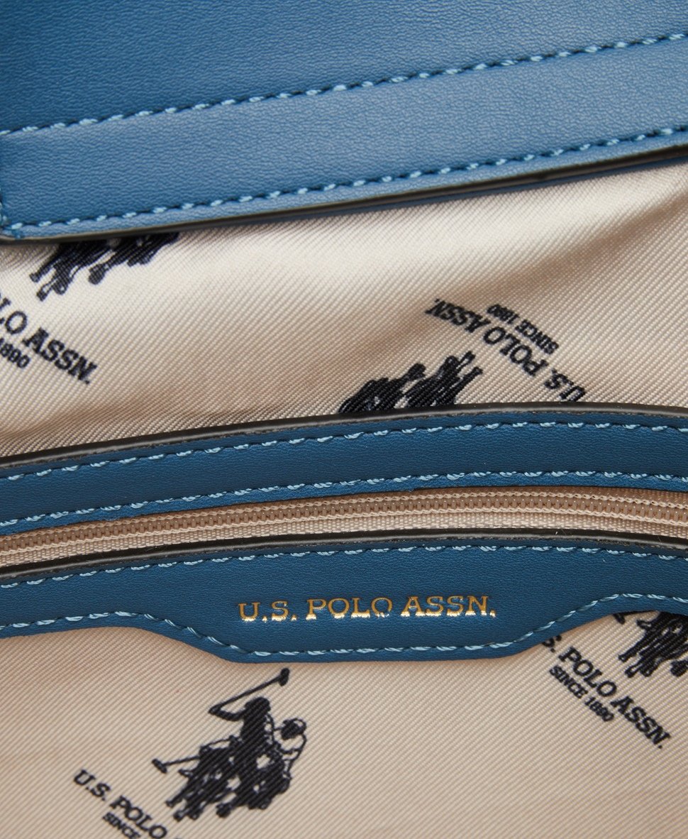 U.S. Polo Assn. kabelka shopper Modrá 3