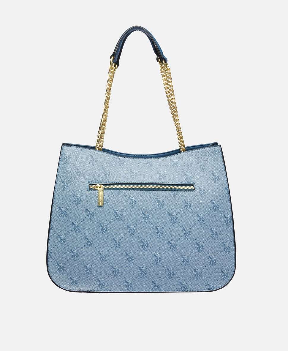 U.S. Polo Assn. kabelka shopper Modrá 4