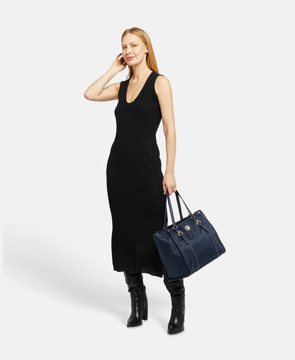 U.S. Polo Assn. kabelka shopper Tmavě modrá 5